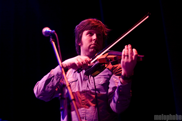 Tim Kasher at Wilbur Theatre, December 7, 2010. Photo by Beth Freeman Doreian.