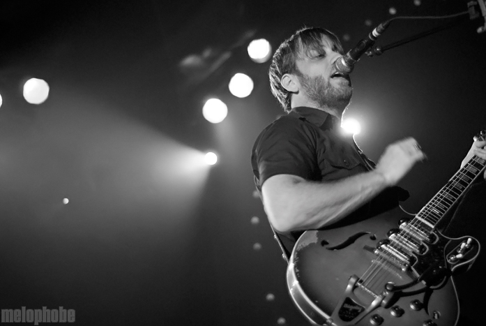 The Black Keys at Crystal Ballroom, December 7, 2010. Photo by Colin McLaughlin.