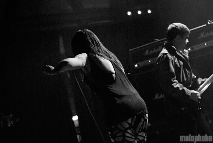 Sleigh Bells at Crystal Ballroom, December 7, 2010. Photo by Colin McLaughlin.