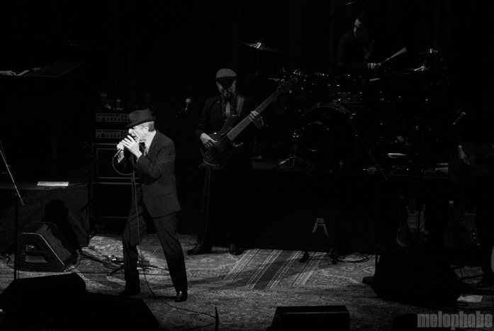 Leonard Cohen at Rose Garden, December 8, 2010. Photo by Colin McLaughlin.