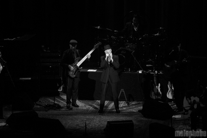 Leonard Cohen at Rose Garden, December 8, 2010. Photo by Colin McLaughlin.