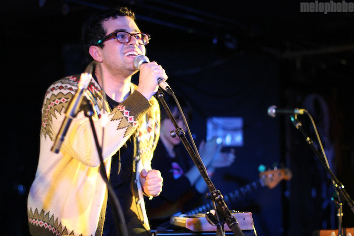 Freelance Whales at Middle East Downstairs, December 9, 2010. Photo by Michael Zonenashvili.