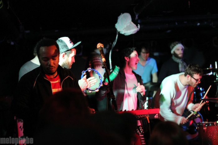 Miniature Tigers at Middle East Downstairs, December 9, 2010. Photo by Michael Zonenashvili.