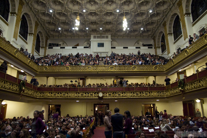Andrew Bird at Tremont Temple, December 10, 2010. Photo by Ian Doreian.