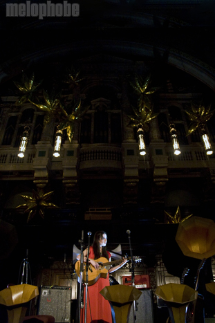 Andrew Bird at Tremont Temple, December 10, 2010. Photo by Ian Doreian.