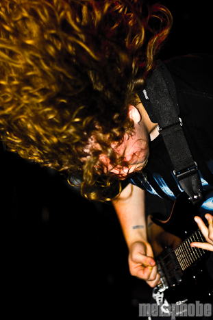 Beyond the Red Horizon at Branx, December 11, 2010. Photo by Troy Dunham.