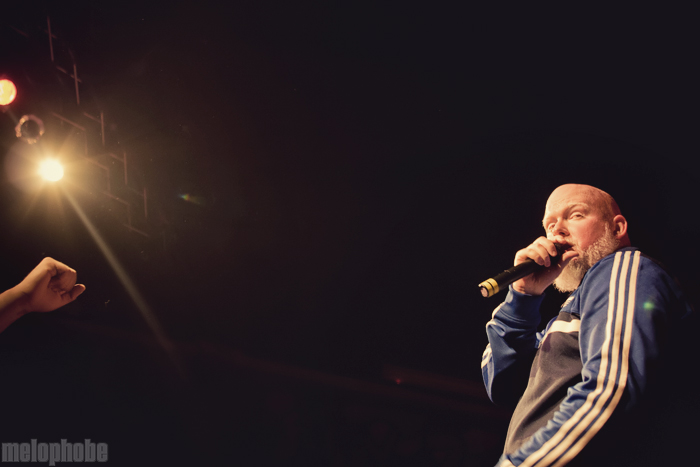 Brother Ali at Wonder Ballroom, December 11, 2010. Photo by Joshua Bean.