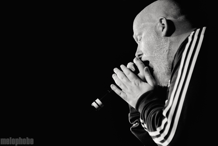 Brother Ali at Wonder Ballroom, December 11, 2010. Photo by Joshua Bean.