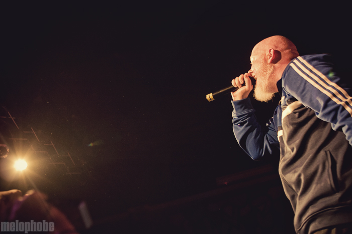 Brother Ali at Wonder Ballroom, December 11, 2010. Photo by Joshua Bean.