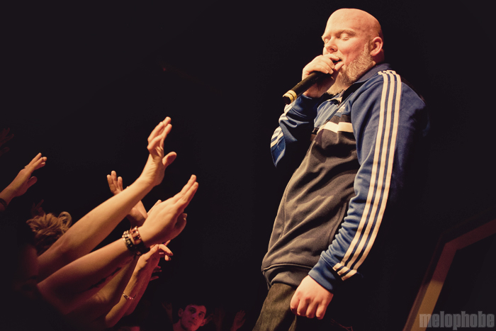 Brother Ali at Wonder Ballroom, December 11, 2010. Photo by Joshua Bean.