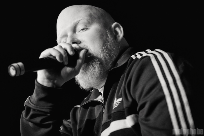 Brother Ali at Wonder Ballroom, December 11, 2010. Photo by Joshua Bean.