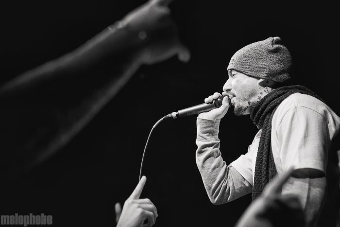 Eligh at Wonder Ballroom, December 11, 2010. Photo by Joshua Bean.