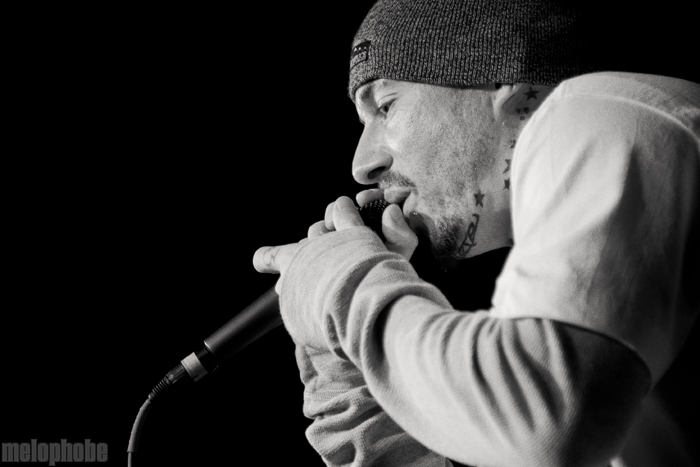 Eligh at Wonder Ballroom, December 11, 2010. Photo by Joshua Bean.