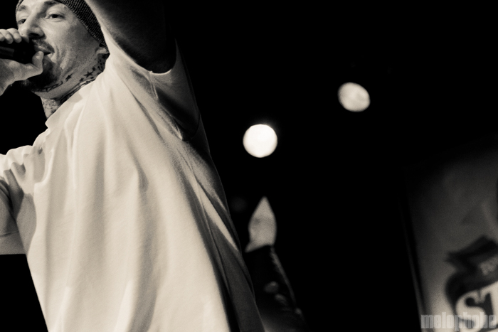Eligh at Wonder Ballroom, December 11, 2010. Photo by Joshua Bean.