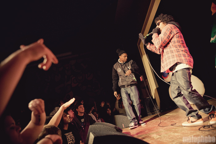 Los Rakas at Wonder Ballroom, December 11, 2010. Photo by Joshua Bean.