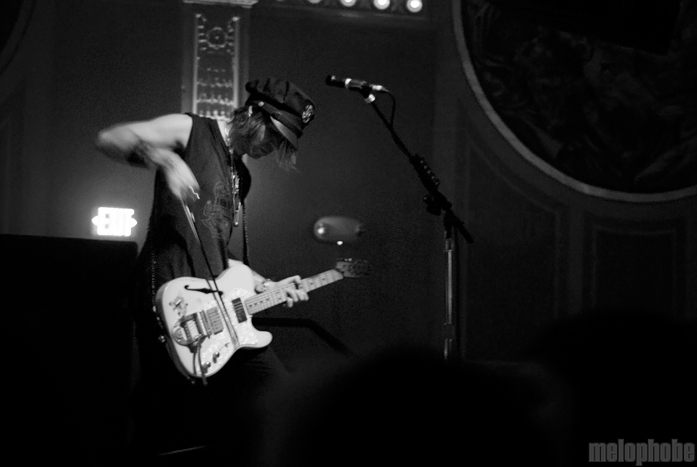 The Dandy Warhols at Crystal Ballroom, December 12, 2010. Photo by Colin McLaughlin.