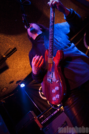 Agalloch at Berbati's Pan, December 17, 2010. Photo by Lymay Iwasaki.