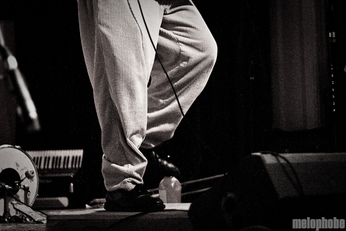 Jason Webley at McMenamin's Kennedy School Theater, December 17, 2010. Photo by Troy Dunham.