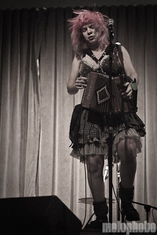 Monsters of Accordion at McMenamin's Kennedy School Theater, December 17, 2010. Photo by Troy Dunham.