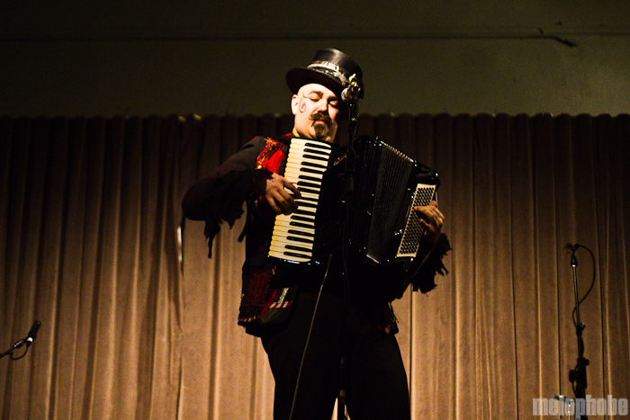 Monsters of Accordion at McMenamin's Kennedy School Theater, December 17, 2010. Photo by Troy Dunham.