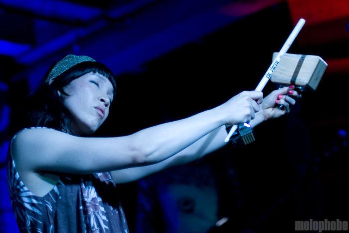 Little Dragon at Doug Fir Lounge, January 10, 2011. Photo by Inger Klekacz.