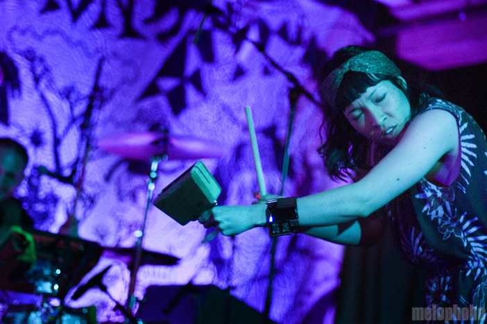 Little Dragon at Doug Fir Lounge, January 10, 2011. Photo by Inger Klekacz.