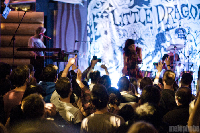 Little Dragon at Doug Fir Lounge, January 10, 2011. Photo by Inger Klekacz.