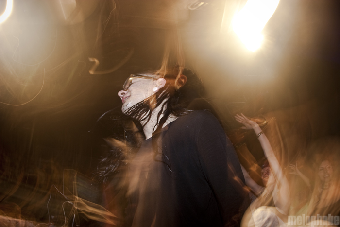 Skrillex at Roseland Theater, January 15, 2011. Photo by Lymay Iwasaki.