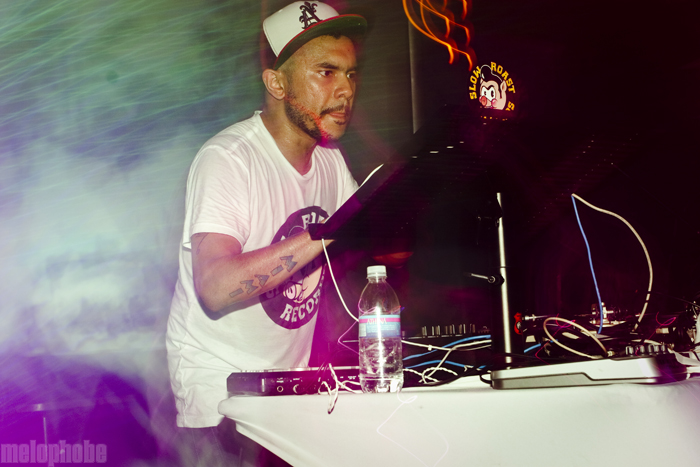 Skrillex at Roseland Theater, January 15, 2011. Photo by Lymay Iwasaki.