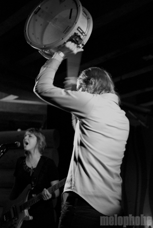 Kelli Schaefer at Doug Fir Lounge, January 19, 2011. Photo by Colin McLaughlin.