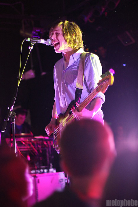 Tokyo Police Club at Paradise Rock Club, January 19, 2011. Photo by Michael Zonenashvili.