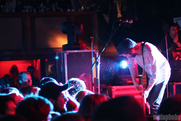 Tokyo Police Club at Paradise Rock Club, January 19, 2011. Photo by Michael Zonenashvili.