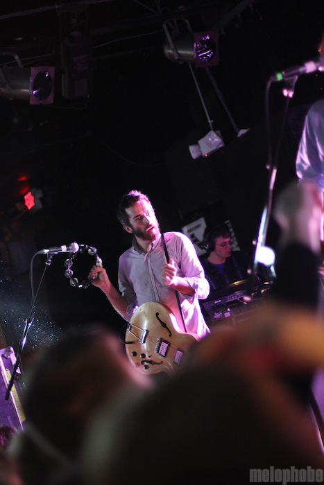 Tokyo Police Club at Paradise Rock Club, January 19, 2011. Photo by Michael Zonenashvili.