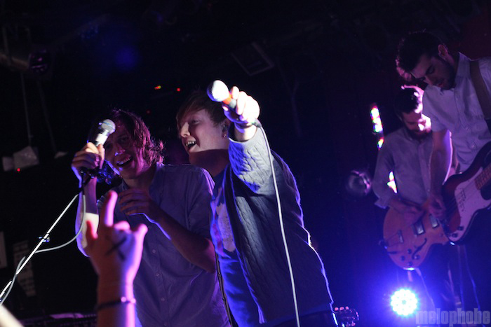 Tokyo Police Club at Paradise Rock Club, January 19, 2011. Photo by Michael Zonenashvili.