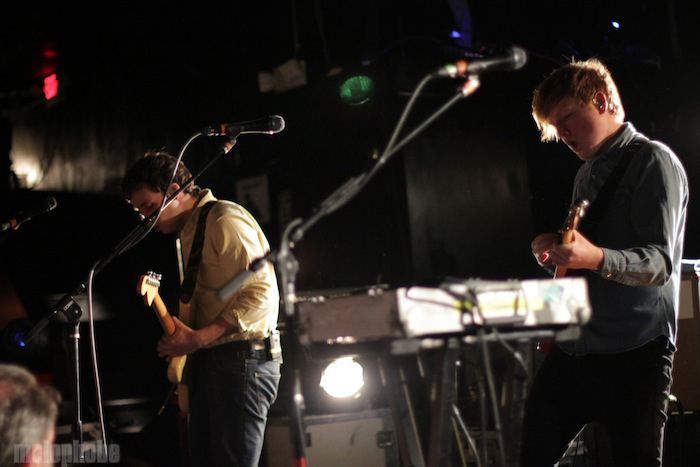 Two Door Cinema Club at Paradise Rock Club, January 19, 2011. Photo by Michael Zonenashvili.