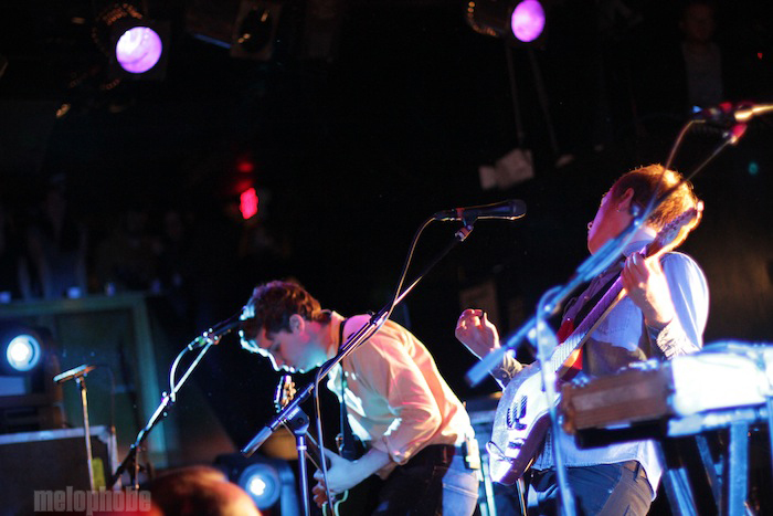Two Door Cinema Club at Paradise Rock Club, January 19, 2011. Photo by Michael Zonenashvili.