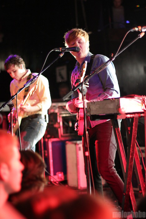 Two Door Cinema Club at Paradise Rock Club, January 19, 2011. Photo by Michael Zonenashvili.