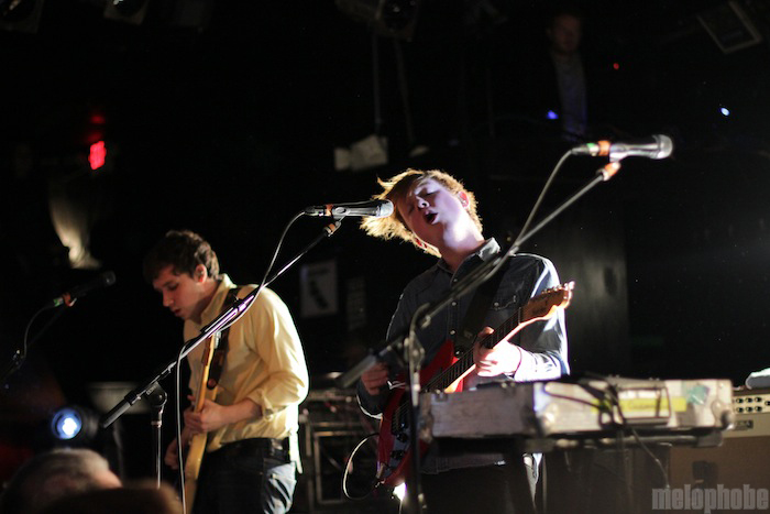 Two Door Cinema Club at Paradise Rock Club, January 19, 2011. Photo by Michael Zonenashvili.