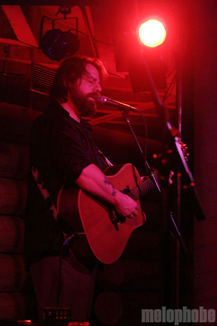 Sean Rowe at Doug Fir Lounge, January 21, 2011. Photo by Carrie Johnston.