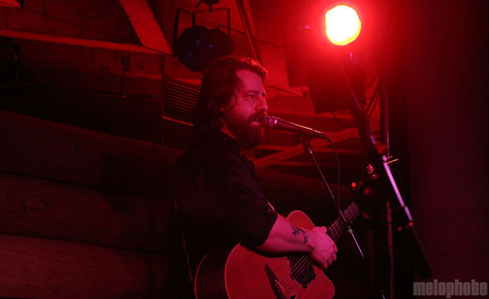 Sean Rowe at Doug Fir Lounge, January 21, 2011. Photo by Carrie Johnston.
