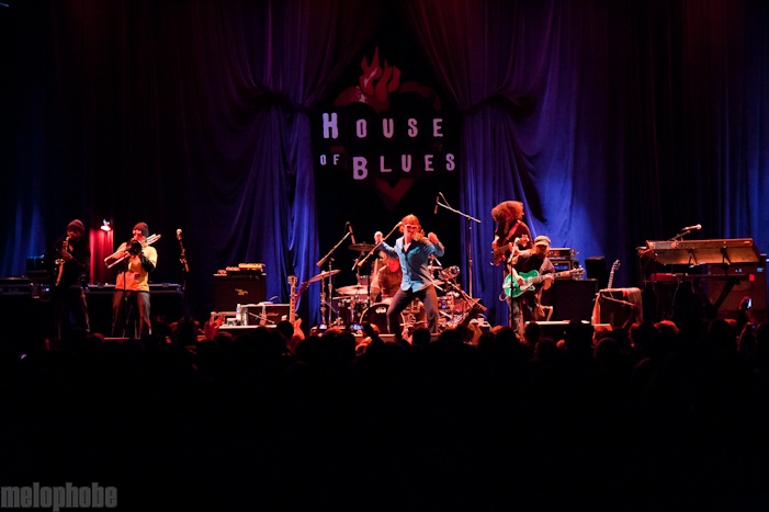 John Brown's Body at House of Blues, January 21, 2011. Photo by Ben Darfler.