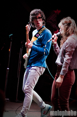 Ra Ra Riot at Hawthorne Theatre, January 26, 2011. Photo by Troy Dunham.