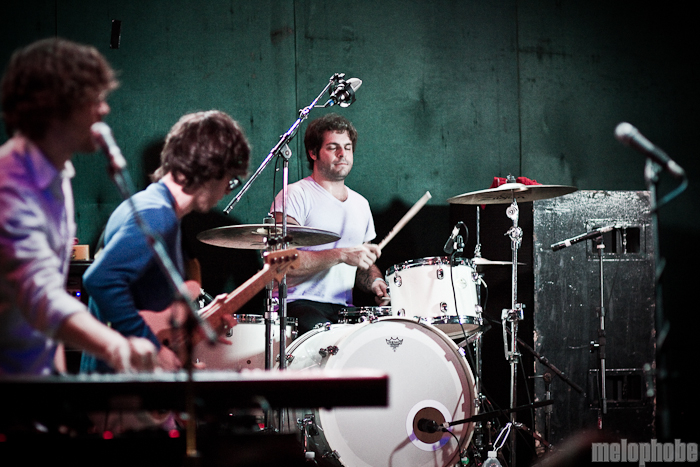 Ra Ra Riot at Hawthorne Theatre, January 26, 2011. Photo by Troy Dunham.