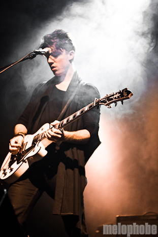 School of Seven Bells at Roseland Theater, January 29, 2011. Photo by Troy Dunham.