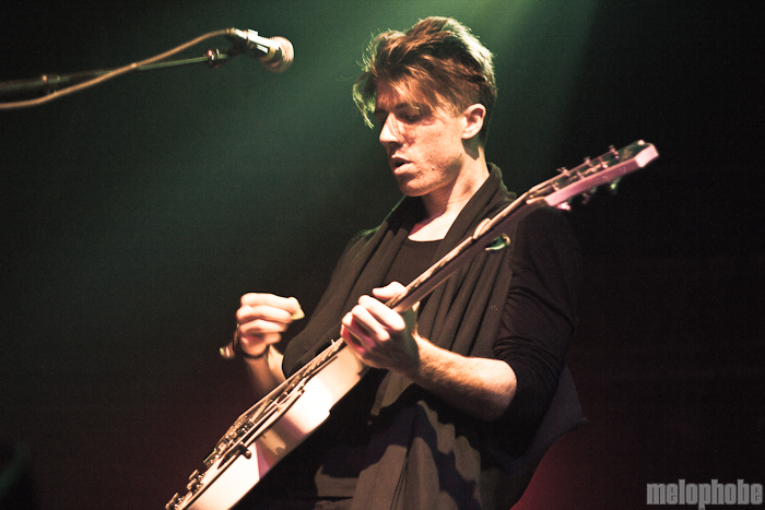 School of Seven Bells at Roseland Theater, January 29, 2011. Photo by Troy Dunham.