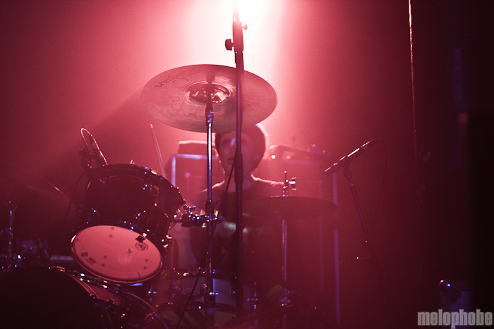 School of Seven Bells at Roseland Theater, January 29, 2011. Photo by Troy Dunham.