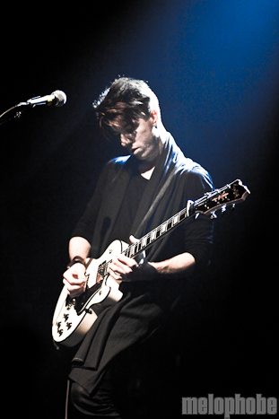 School of Seven Bells at Roseland Theater, January 29, 2011. Photo by Troy Dunham.