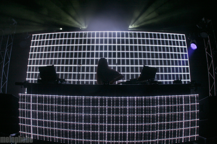 Bassnectar at Roseland Theater, February 4, 2011. Photo by Lymay Iwasaki.