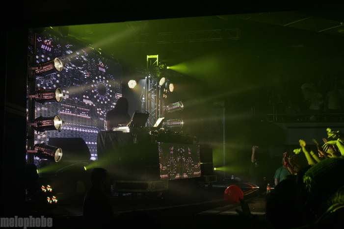 Bassnectar at Roseland Theater, February 4, 2011. Photo by Lymay Iwasaki.
