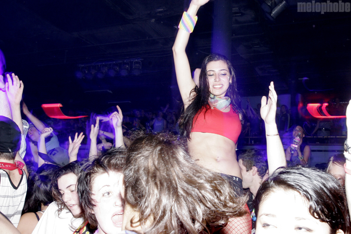 Bassnectar at Roseland Theater, February 4, 2011. Photo by Lymay Iwasaki.